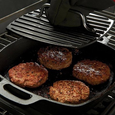 Сковорода чугунная Grill Pro, 24 см