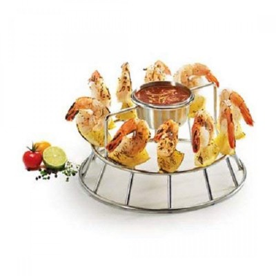 Стойка для кебаба с емкость для соуса Grill Pro