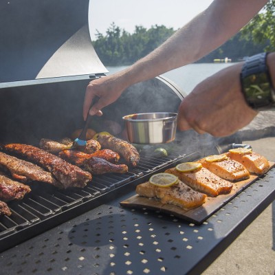 Вугільна коптильня-гриль BROIL KING SMOKE OFFSET 500 Вугільна коптильня-гриль BROIL KING SMOKE OFFSET 500