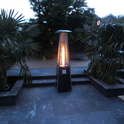 Уличный газовый обогреватель  ACTIVA PYRAMIDE CHEOPS II BLACK