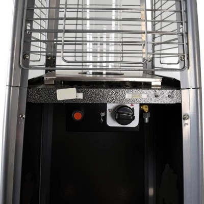 Уличный газовый обогреватель  ACTIVA PYRAMIDE CHEOPS II GREY-BLACK