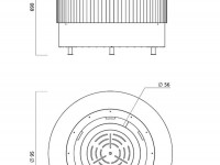 Вогнищева чаша барбекю WATRAG PRIME +