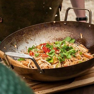 Вок стальной Big Green Egg