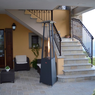 Уличный газовый обогреватель ITALKERO FALO EVO BLACK