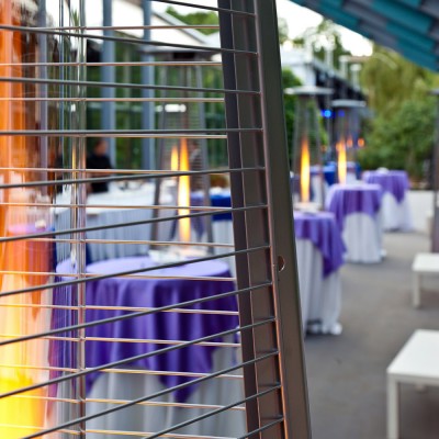 Уличный газовый обогреватель ITALKERO FALO EVO STEEL