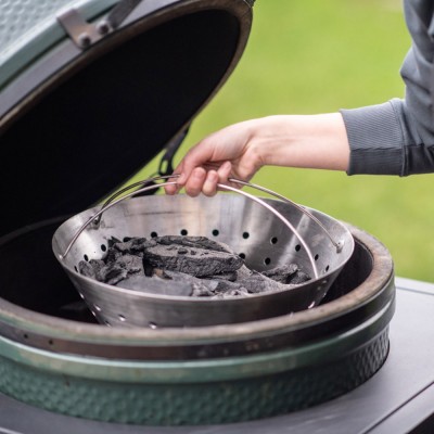 Кошик металевий для вугілля BIG GREEN EGG XLARGE Кошик металевий для вугілля BIG GREEN EGG XLARGE