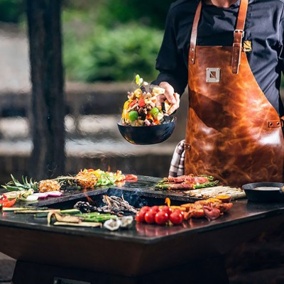 Гриль-вогнище Quan Premium Large, коричневий Гриль-вогнище Quan Premium Large, коричневий