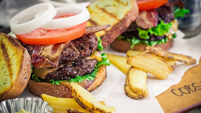 Бургеры на гриле