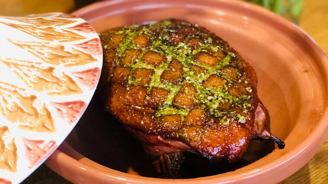 Утиные грудки на гриле